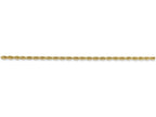 FJC Finejewelers 6 Inch 14k Yellow Gold 1.50mm bright-cut Rope With Lobster Clasp Chain Bracelet
