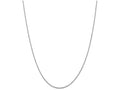 FJC Finejewelers 14 Inch 14k White Gold 1.5mm bright-cut Rope Chain Necklace