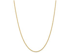 FJC Finejewelers 22 Inch 14k Yellow Gold 2mm Handmade Regular Rope Chain Necklace