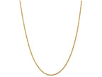 FJC Finejewelers 24 Inch 14k Yellow Gold 2mm bright-cut Rope With Lobster Clasp Chain Necklace