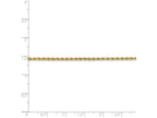 FJC Finejewelers 7 Inch 14k Yellow Gold 2mm bright-cut Rope With Lobster Clasp Chain Bracelet