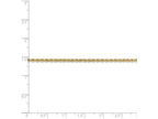 FJC Finejewelers 7 Inch 14k Yellow Gold 2.25mm Handmade Regular Rope Chain Bracelet