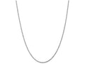FJC Finejewelers 24 Inch 14k White Gold 2mm bright-cut Rope Chain Necklace