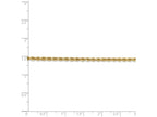 FJC Finejewelers 8 Inch 14k Yellow Gold 2.25mm bright-cut Rope With Lobster Clasp Chain Bracelet