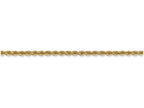 FJC Finejewelers 18 Inch 14k Yellow Gold 2.5mm Handmade Regular Rope Chain Necklace