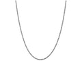 FJC Finejewelers 7 Inch 14k White Gold 2.5mm bright-cut Rope Chain Bracelet