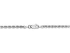 FJC Finejewelers 8 Inch 14k White Gold 2.9mm bright-cut Rope Chain Bracelet