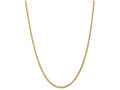 FJC Finejewelers 9 Inch 14k Yellow Gold 3.20mm bright-cut Rope With Lobster Clasp Chain Ankle Bracelet (Smaller Ankles)