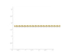 FJC Finejewelers 16 Inch 14k Yellow Gold 3mm Handmade Regular Rope Chain Necklace