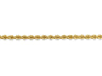 FJC Finejewelers 16 Inch 14k Yellow Gold 3mm Handmade Regular Rope Chain Necklace