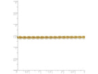 FJC Finejewelers 22 Inch 14k Yellow Gold 3mm Handmade Regular Rope Chain Necklace