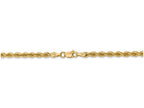FJC Finejewelers 8 Inch 14k Yellow Gold 3mm Handmade Regular Rope Chain Bracelet