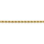 FJC Finejewelers 16 Inch 14k Yellow Gold 3.5mm bright-cut Rope With Lobster Clasp Chain Necklace