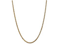 FJC Finejewelers 22 Inch 14k Yellow Gold 3.5mm bright-cut Rope With Lobster Clasp Chain Necklace