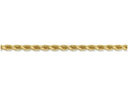 FJC Finejewelers 8 Inch 14k Yellow Gold 3.5mm bright-cut Rope With Lobster Clasp Chain Bracelet