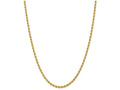 FJC Finejewelers 18 Inch 14k Yellow Gold 3.65mm Handmade Regular Rope Chain Necklace