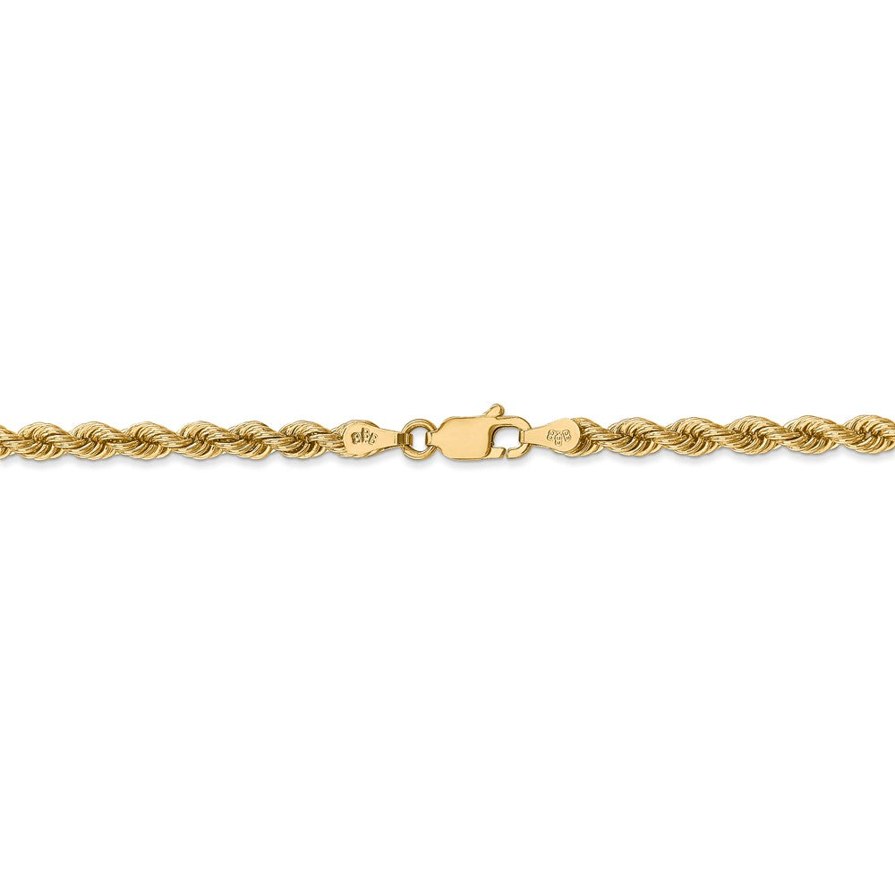 FJC Finejewelers 30 Inch 14k 3.65mm Handmade Regular Rope Chain Necklace