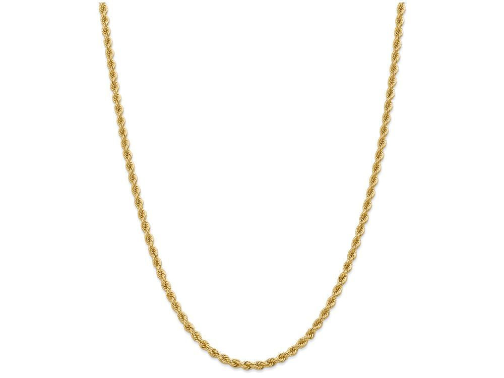 FJC Finejewelers 30 Inch 14k 3.65mm Handmade Regular Rope Chain Necklace