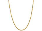 FJC Finejewelers 18 Inch 14k Yellow Gold 4mm bright-cut Rope With Lobster Clasp Chain Necklace