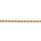 FJC Finejewelers 24 Inch 14k 4mm bright-cut Rope With Lobster Clasp Chain Necklace