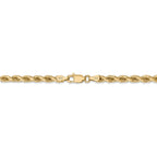 FJC Finejewelers 24 Inch 14k 4mm bright-cut Rope With Lobster Clasp Chain Necklace