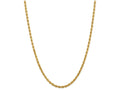 FJC Finejewelers 24 Inch 14k 4mm bright-cut Rope With Lobster Clasp Chain Necklace