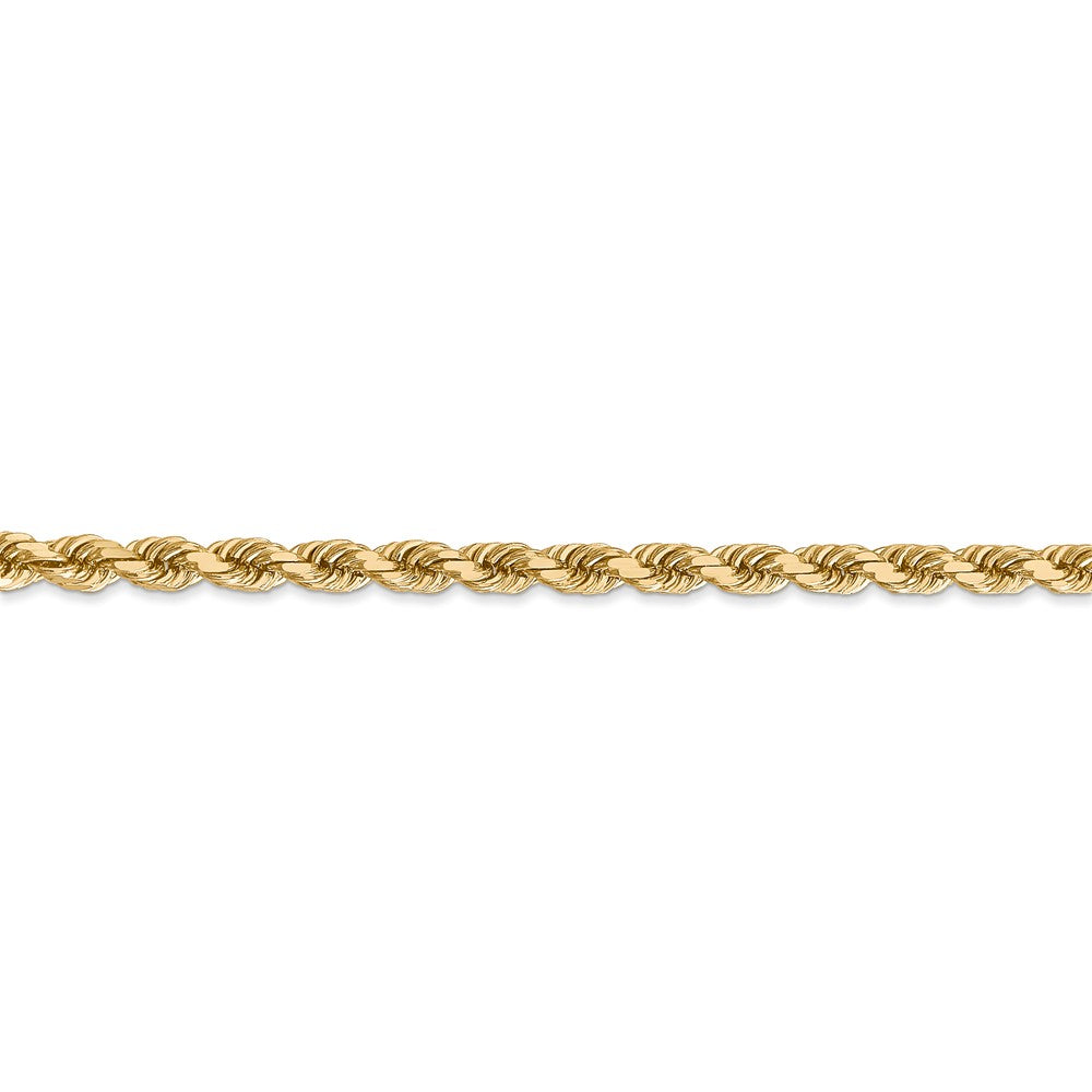 FJC Finejewelers 30 Inch 14k 4mm bright-cut Rope With Lobster Clasp Chain Necklace