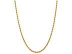FJC Finejewelers 30 Inch 14k 4mm bright-cut Rope With Lobster Clasp Chain Necklace