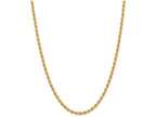 FJC Finejewelers 22 Inch 14k 4mm Handmade Regular Rope Chain Necklace