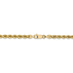 FJC Finejewelers 24 Inch 14k 4mm Handmade Regular Rope Chain Necklace