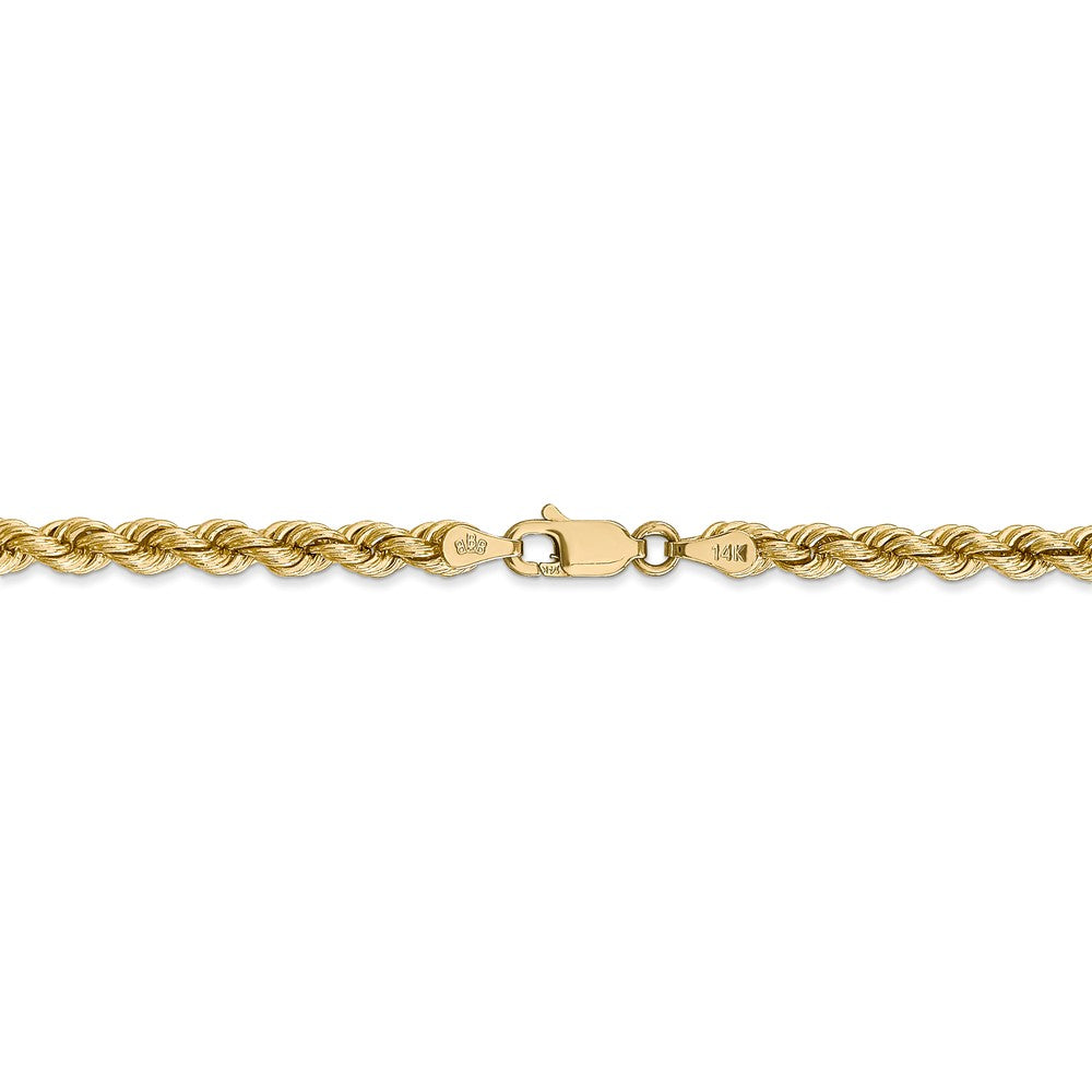 FJC Finejewelers 24 Inch 14k 4mm Handmade Regular Rope Chain Necklace