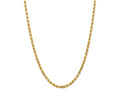 FJC Finejewelers 18 Inch 14k 5mm bright-cut Rope With Lobster Clasp Chain Necklace