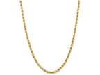 FJC Finejewelers 18 Inch 14k 5mm bright-cut Rope With Lobster Clasp Chain Necklace