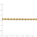 FJC Finejewelers 24 Inch 14k 5mm bright-cut Rope With Lobster Clasp Chain Necklace