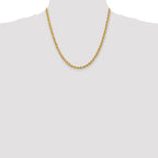 FJC Finejewelers 20 Inch 14k 5mm Handmade Regular Rope Chain Necklace