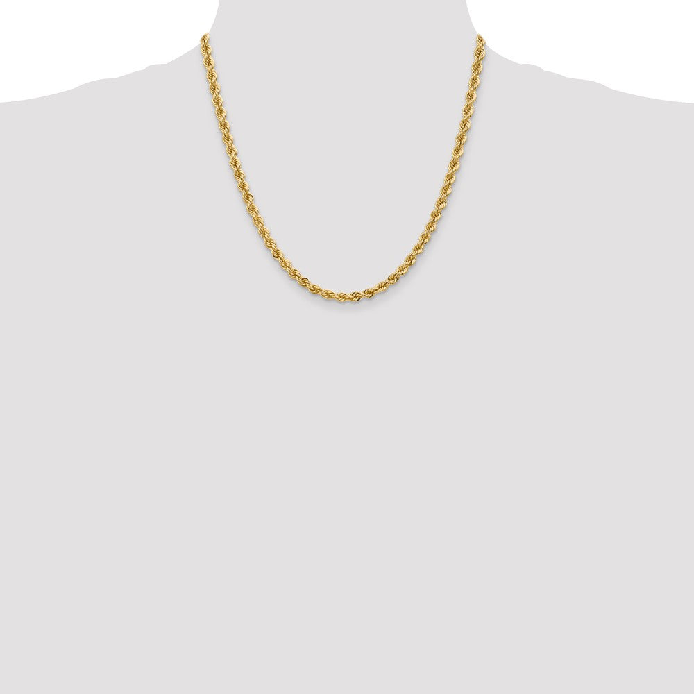 FJC Finejewelers 20 Inch 14k 5mm Handmade Regular Rope Chain Necklace
