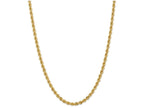 FJC Finejewelers 22 Inch 14k 5mm Handmade Regular Rope Chain Necklace