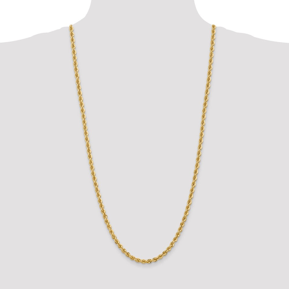 FJC Finejewelers 30 Inch 14k 5mm Handmade Regular Rope Chain Necklace