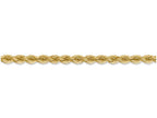 FJC Finejewelers 7 Inch 14k Yellow Gold 5mm Handmade Regular Rope Chain Bracelet