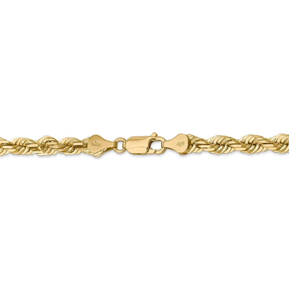 FJC Finejewelers 22 Inch 14k 5.5mm bright-cut Rope With Lobster Clasp Chain Necklace