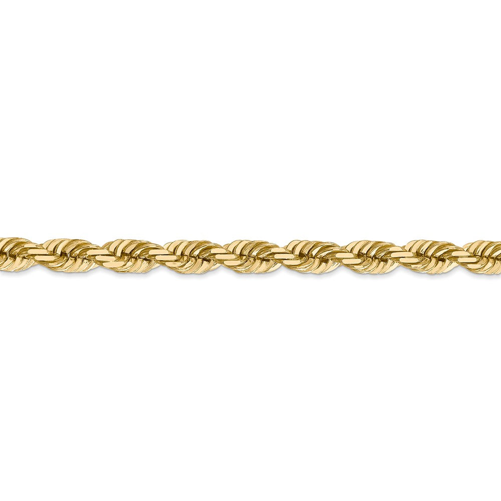 FJC Finejewelers 24 Inch 14k 5.5mm bright-cut Rope With Lobster Clasp Chain Necklace