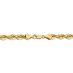 FJC Finejewelers 22 Inch 14k 6mm Handmade Regular Rope Chain Necklace