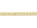 FJC Finejewelers 16 Inch 10k 5.25mm Semi-solid Curb Link Chain Necklace