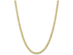 FJC Finejewelers 8 Inch 10k 5.25mm Semi-solid Curb Link Chain Bracelet
