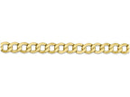 FJC Finejewelers 8 Inch 10k 6.0mm Semi-solid Curb Link Chain Bracelet