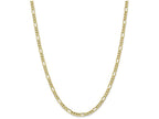 FJC Finejewelers 20 Inch 10k 4.75mm Semi-solid Figaro Chain Necklace