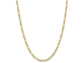 FJC Finejewelers 24 Inch 10k 4.75mm Semi-solid Figaro Chain Necklace