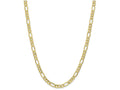 FJC Finejewelers 20 Inch 10k 6.6mm Semi-solid Figaro Chain Necklace