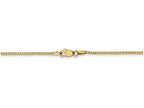 FJC Finejewelers 9 Inch 10k 1.10mm Box Chain Ankle Bracelet (Smaller Ankles)
