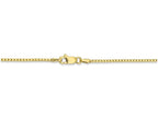 FJC Finejewelers 18 Inch 10k 1.25mm Box Chain Necklace
